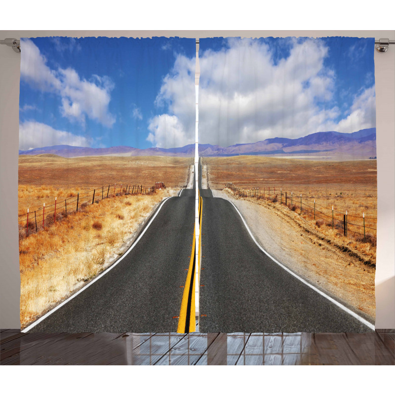 California Road Curtain