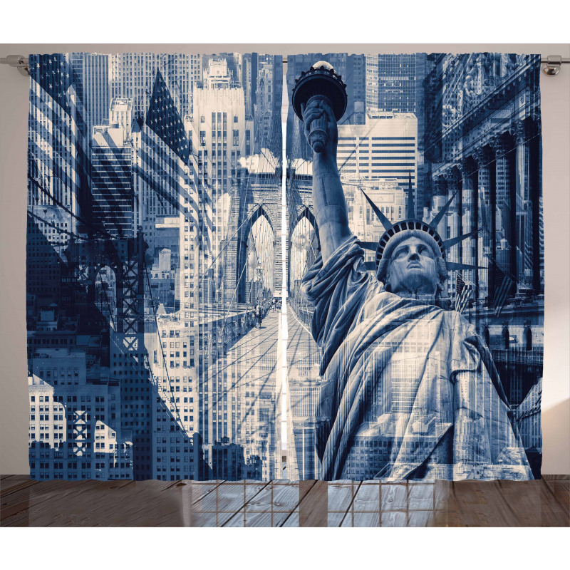 NY Liberty Curtain