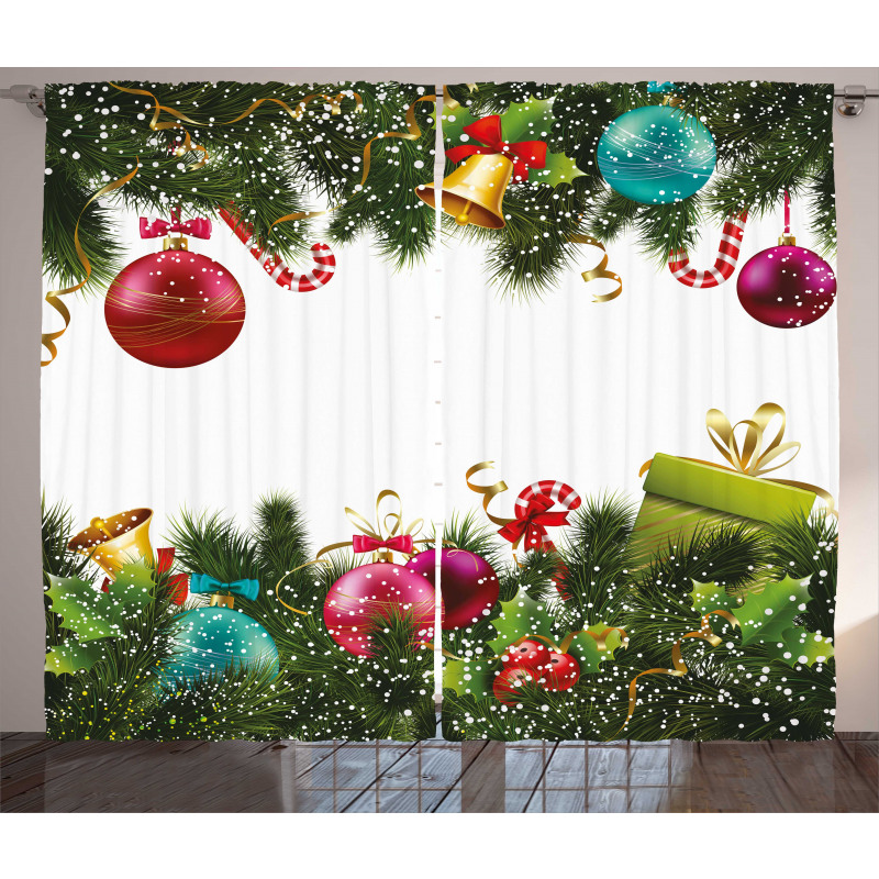 New Year Greeting Curtain