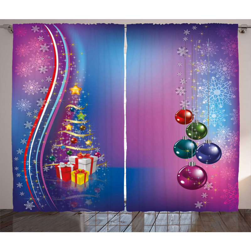 Party Celebration Box Curtain