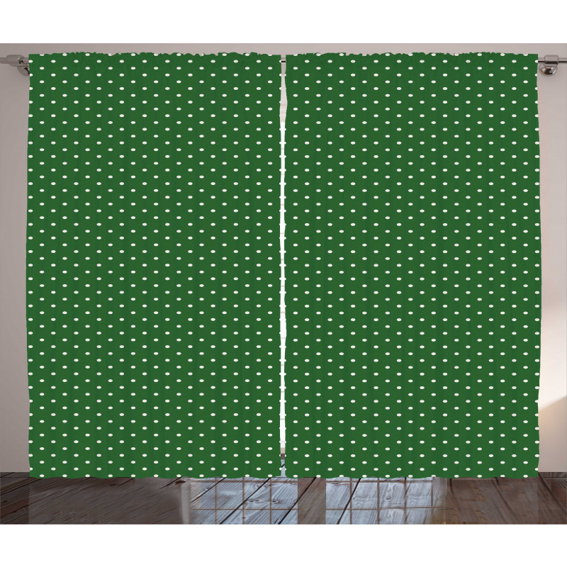 Vintage Dots Curtain