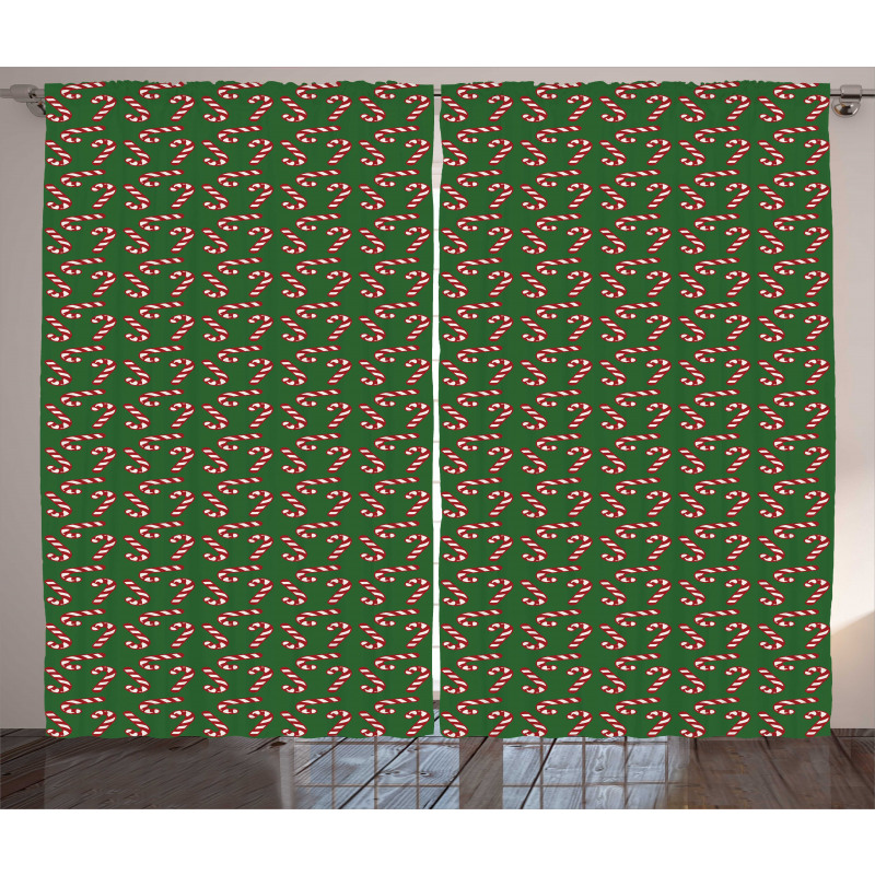 Candy Canes Curtain
