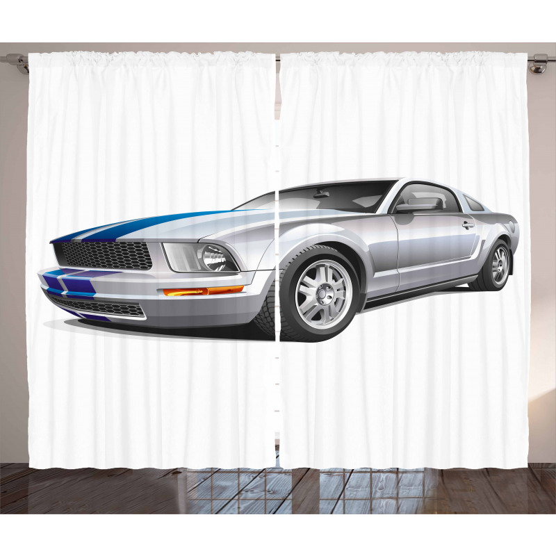 Cool Speed Car Curtain