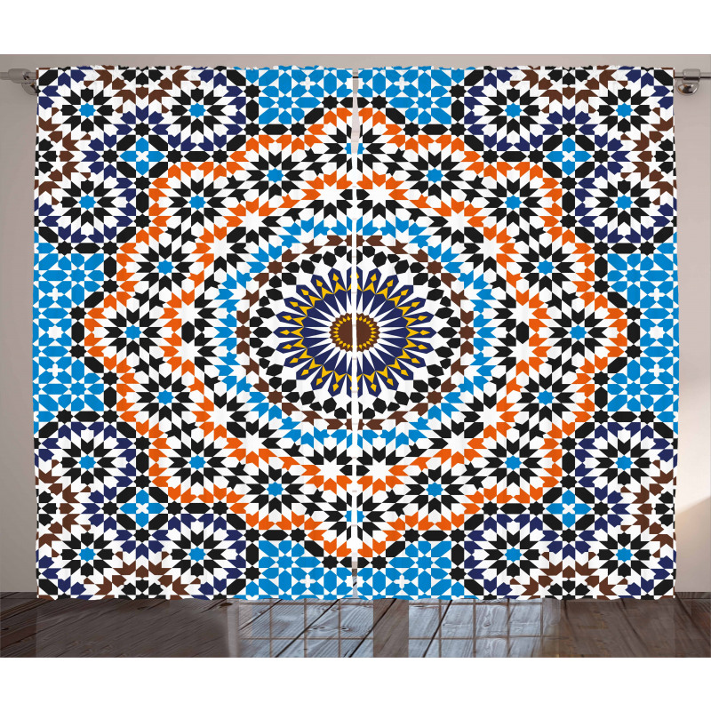 Moroccan Ceramic Tile Curtain