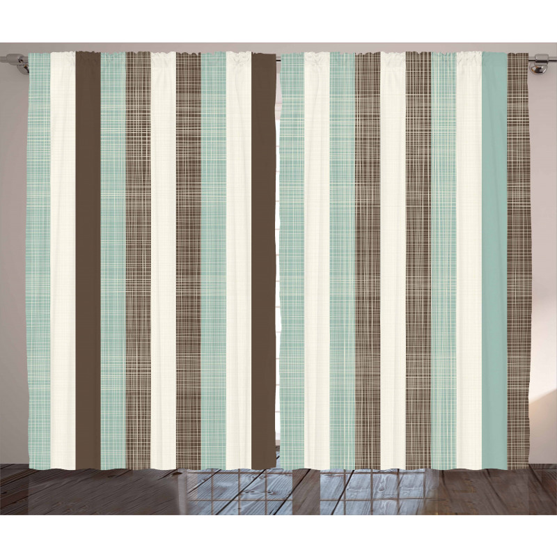Striped Classical Old Curtain