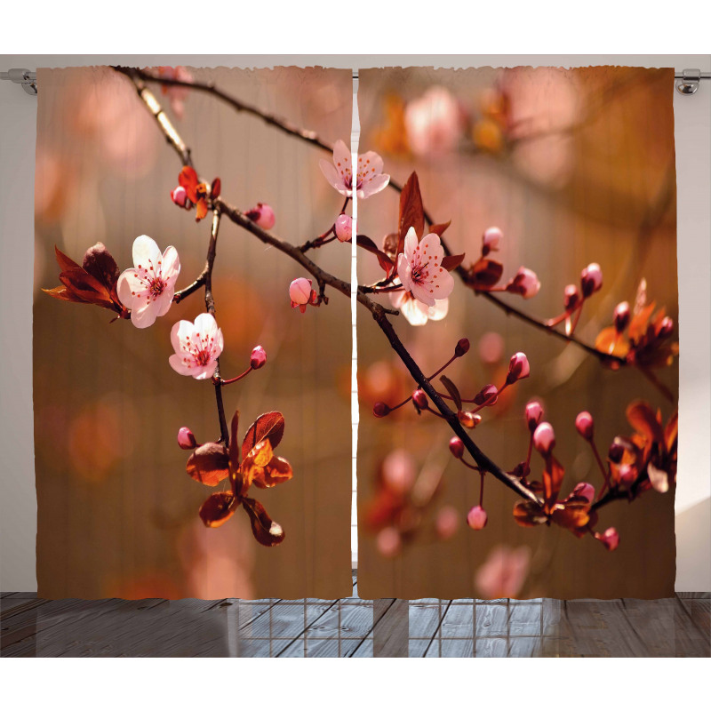 Sakura Flourishing Curtain