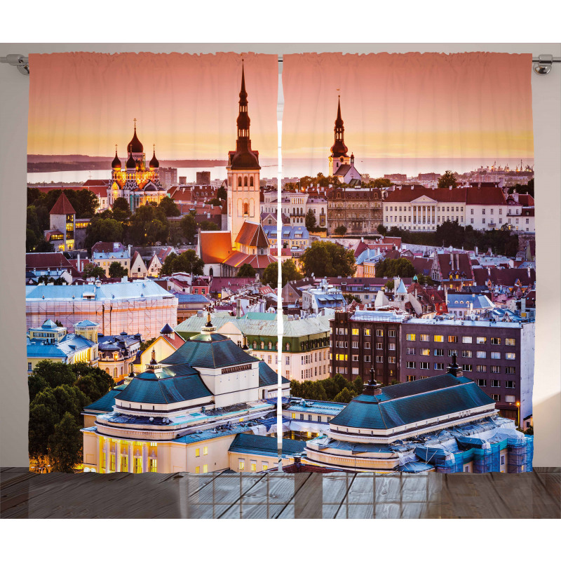 Tallinn Estonia City Curtain