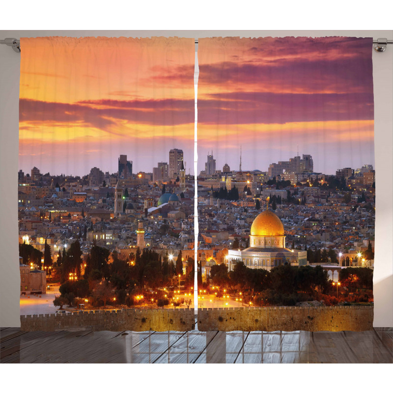 Old City Jerusalem Curtain