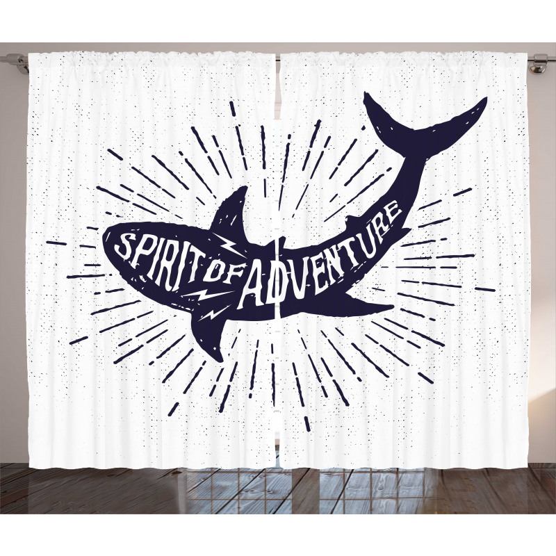 Spirit of Adventure Fish Curtain