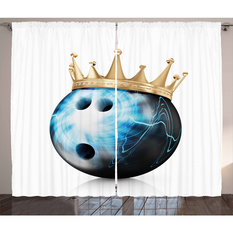Ball with Crown Curtain