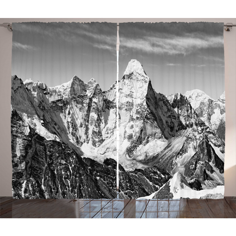 Mountain Peaks Curtain
