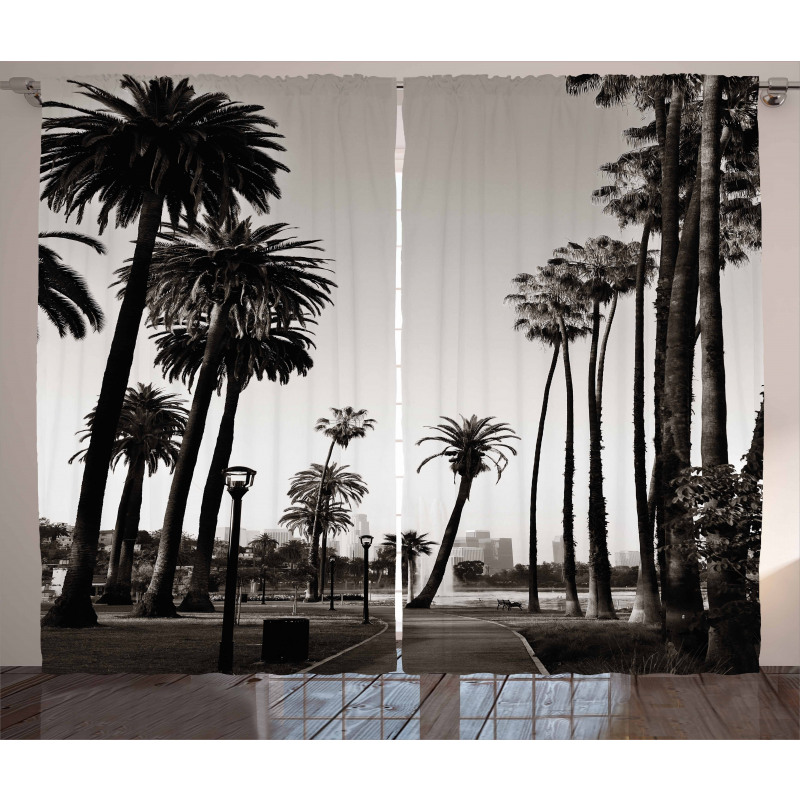 Los Angles Park View Curtain