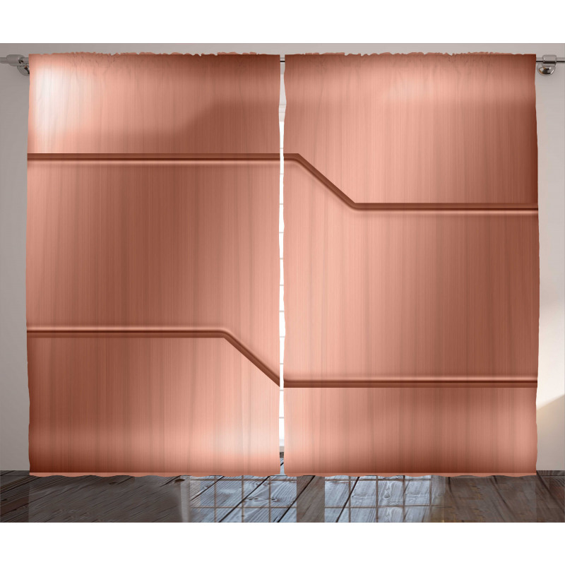 Realistic Look Plate Curtain