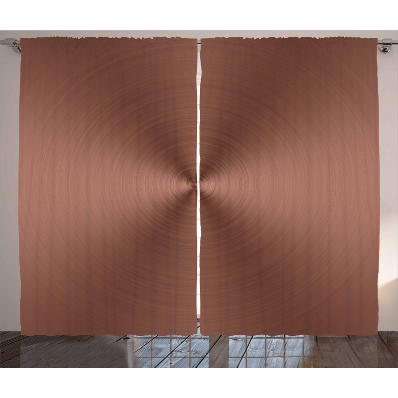 Round Ombre Shape Curtain
