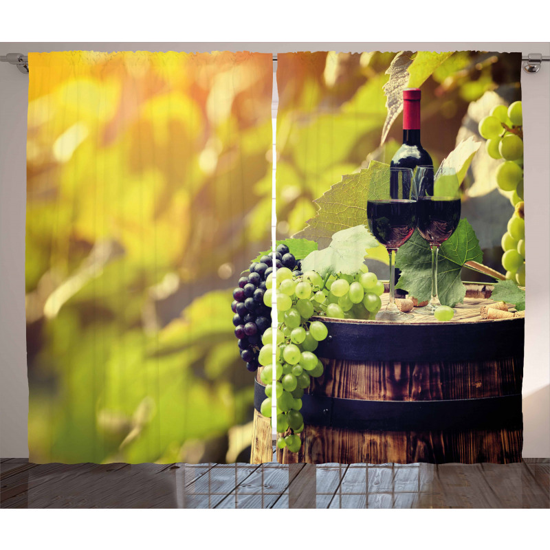Agriculture Country Drink Curtain