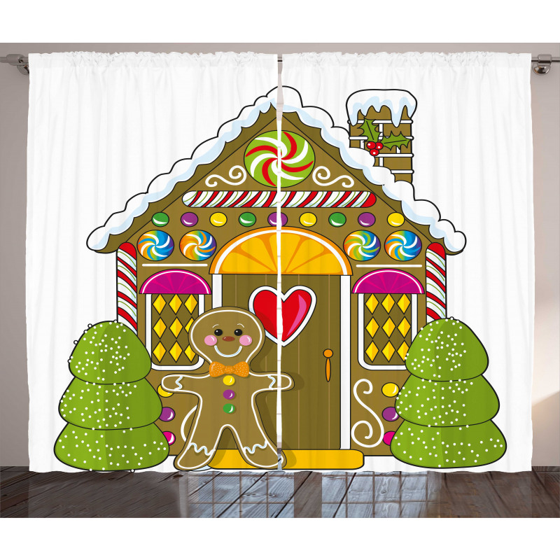 Candy House Curtain