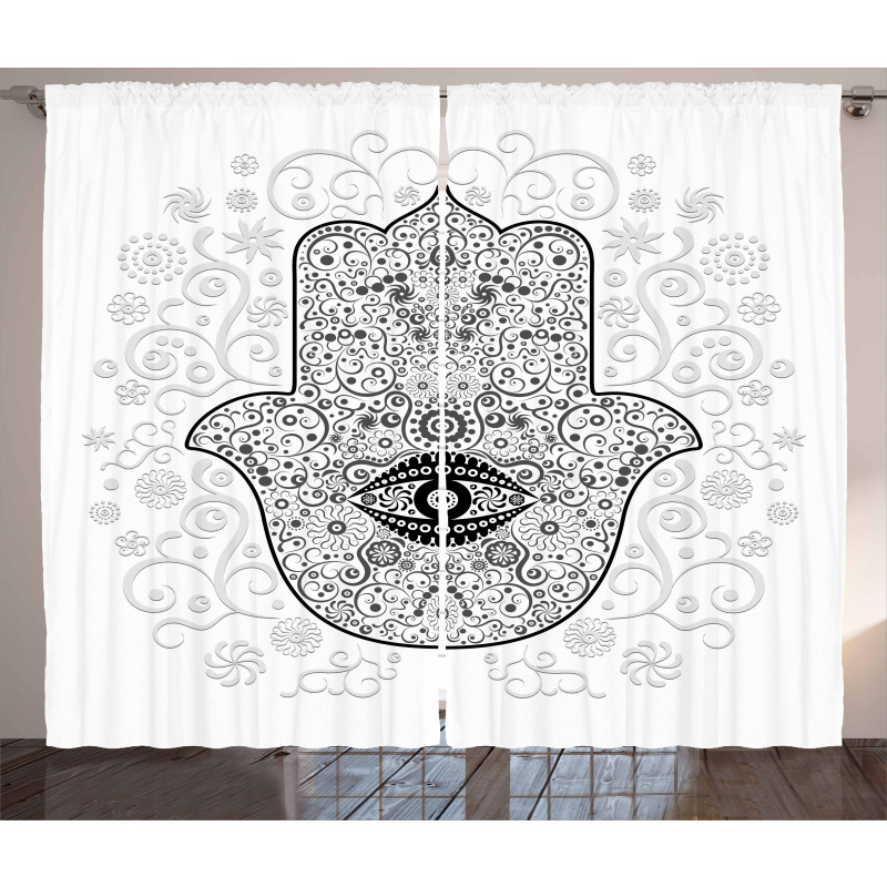 Protection Sign Luck Curtain