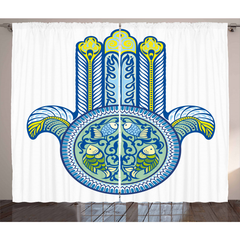 Mysticism Koi Fish Curtain