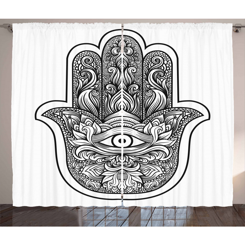 Bohemian Motif Curtain