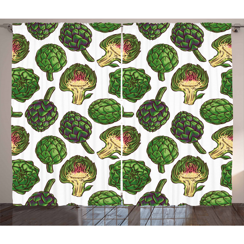 Healthy Foods Natural Curtain