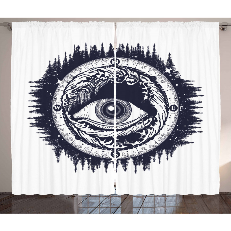 All Seeing Eye Curtain