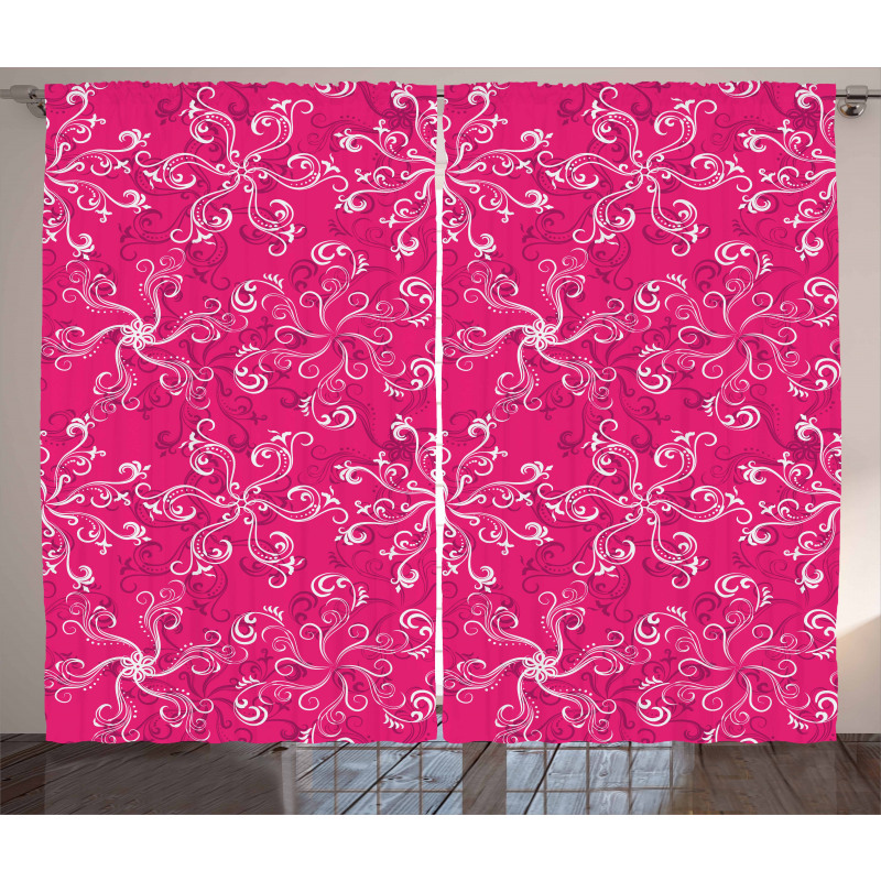 Spring Flourish Bloom Curtain