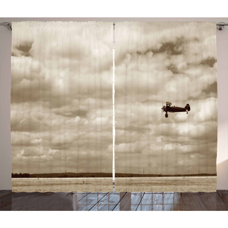 Fighter Plane Curtain