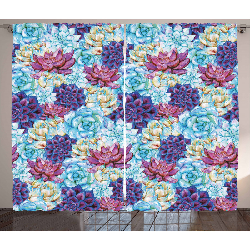 Flowers Bohemian Curtain