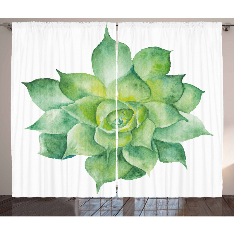 Botanical Gardening Theme Curtain