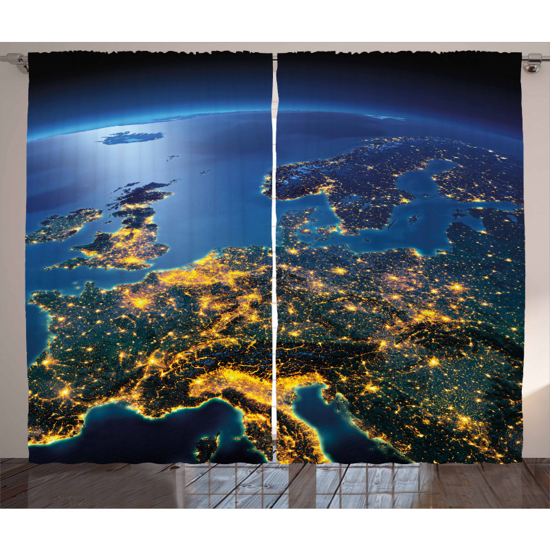 Continent Central Europe Curtain