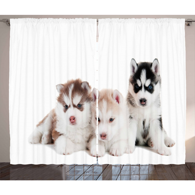 Puppy Friends Curtain