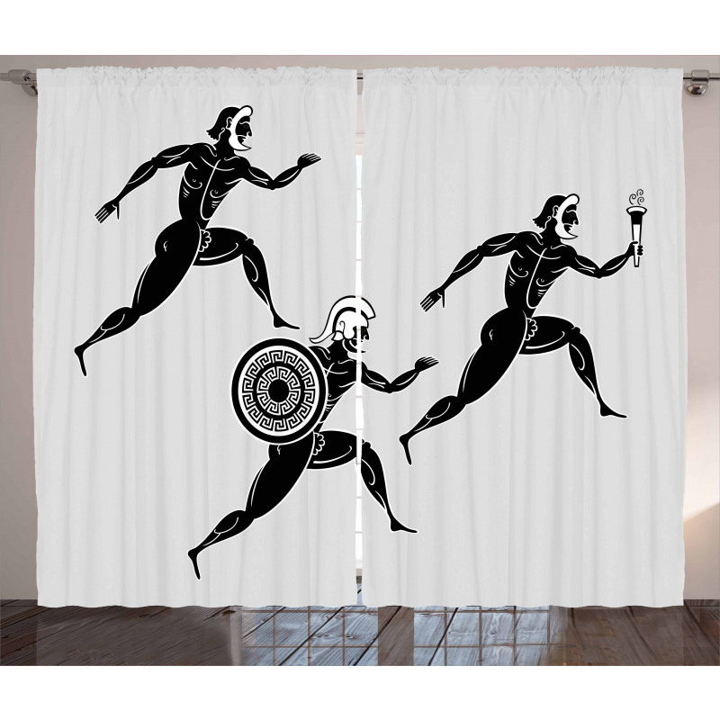 Spartan Runners Body Curtain