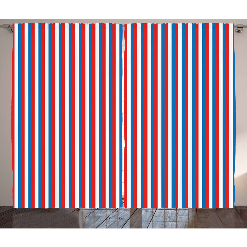 Patriotic Colors Curtain