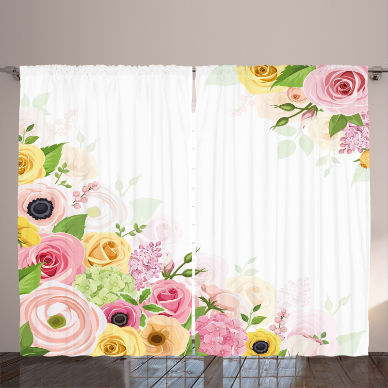 Ranunculus Hydrangea Curtain