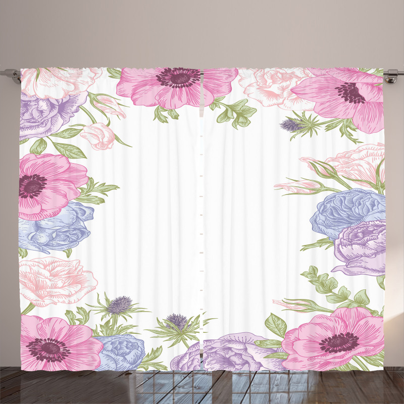 Summer Flora Curtain