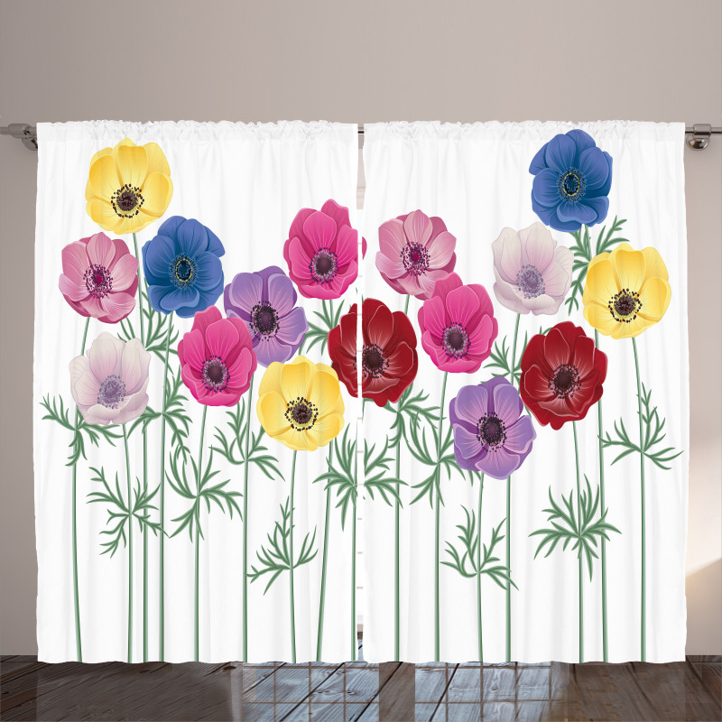 Blooming Summer Curtain