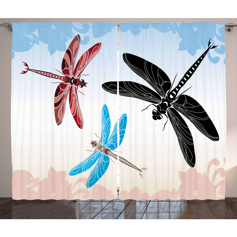 Exotic Animal Wing Curtain