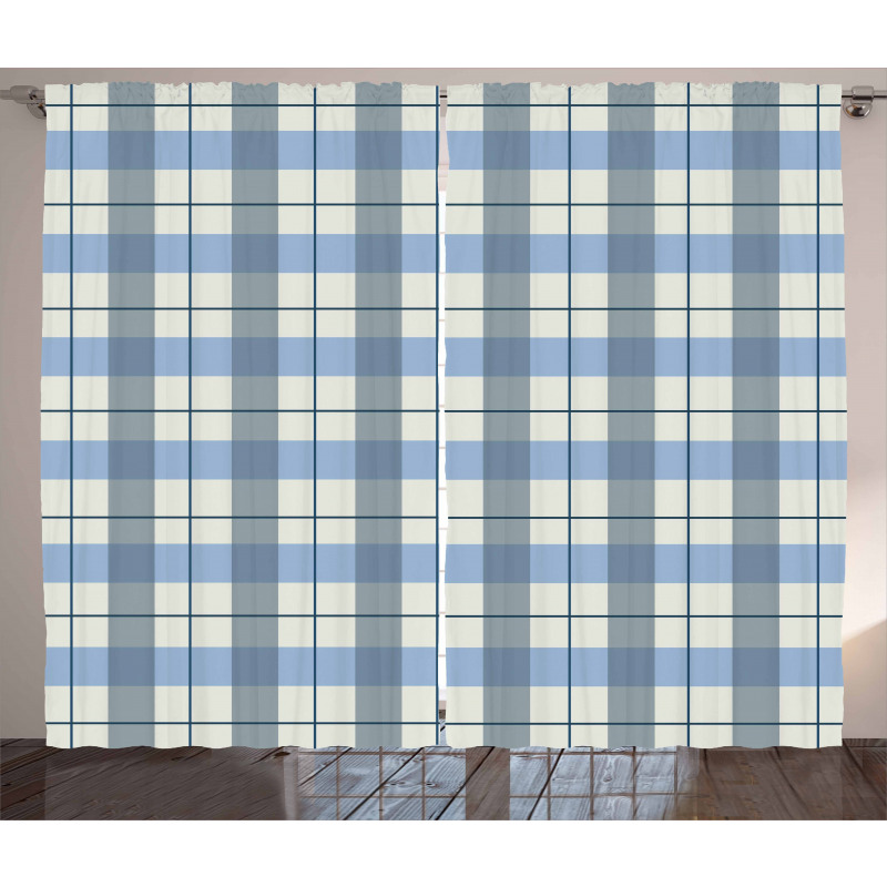 Scottish Tartan Plaid Curtain