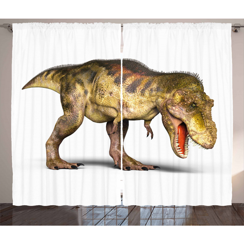 Prehistoric Animal Curtain