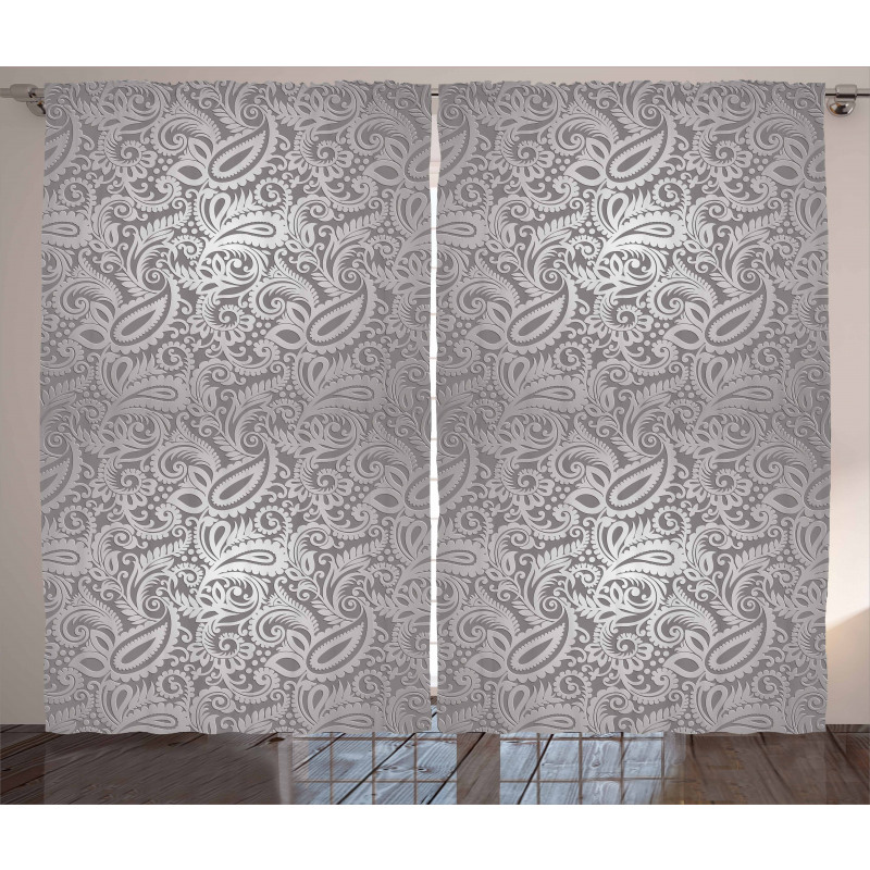 Royal Paisley Pattern Curtain