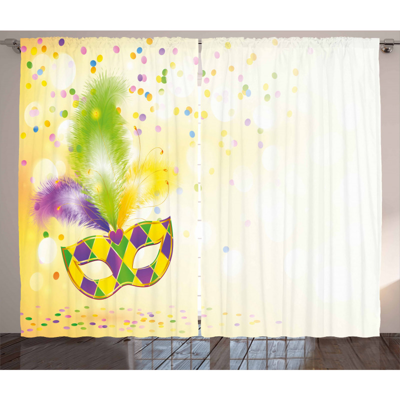 Party Mask Curtain