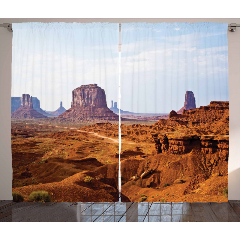 Merritt Butte Sandstones Curtain