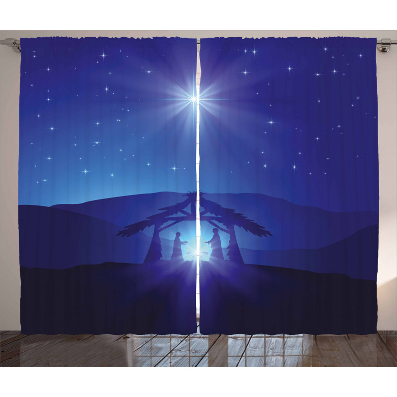 Night Sky and Bethlehem Curtain