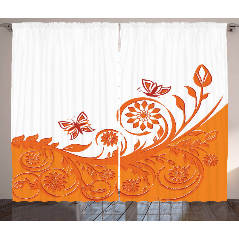 Rose Branch Curtain