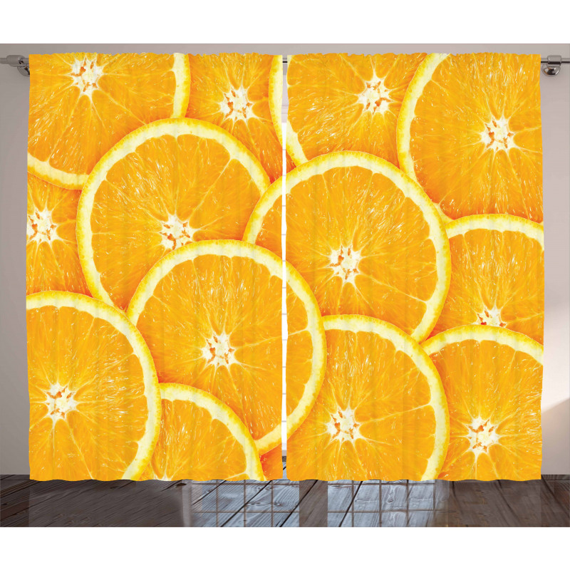 Citrus Fruit of Orange Curtain