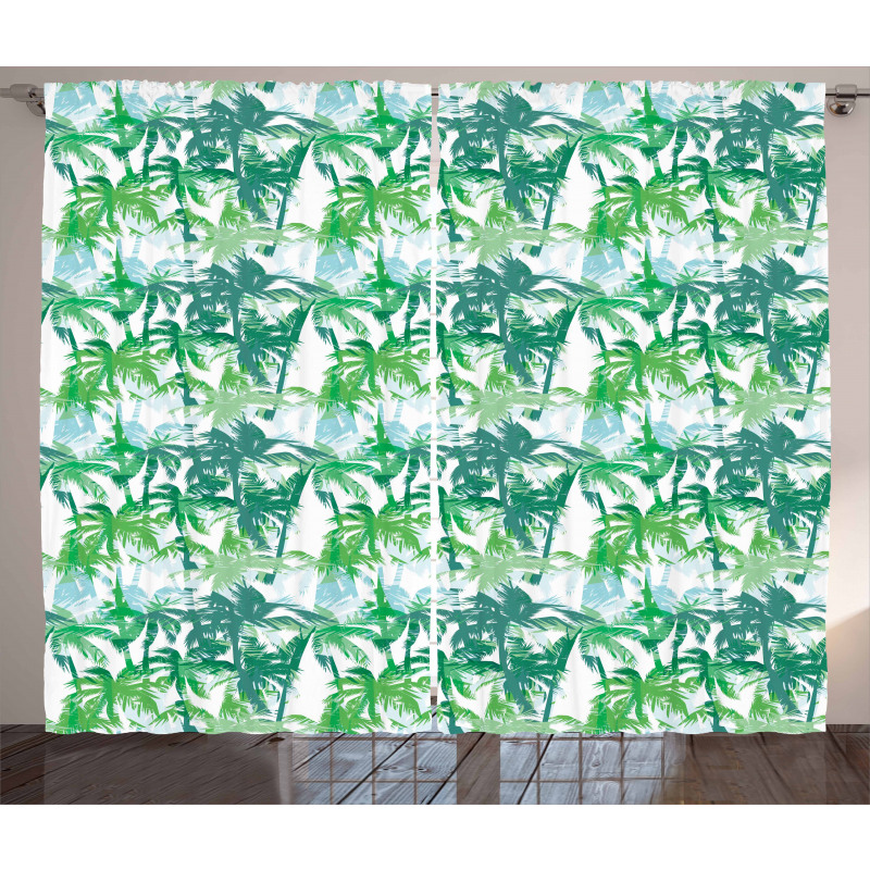 Exotic Fantasy Jungle Curtain