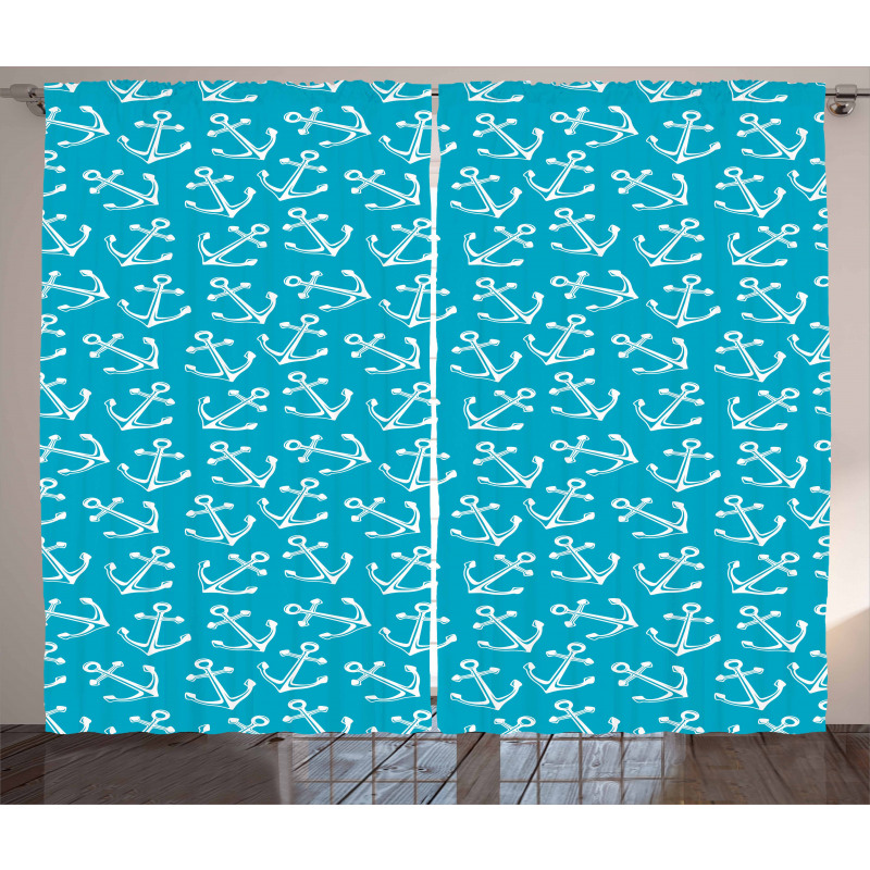 Cruise Sail Travel Theme Curtain