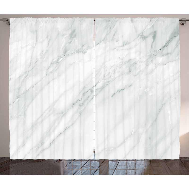 Stained Monochrome Floor Curtain