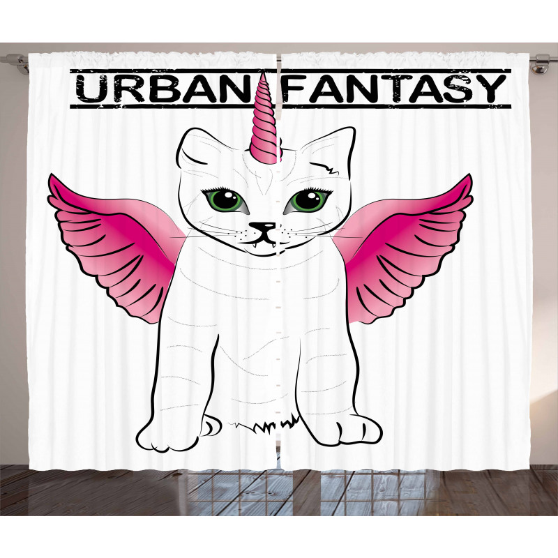 Urban Fantasy Art Curtain