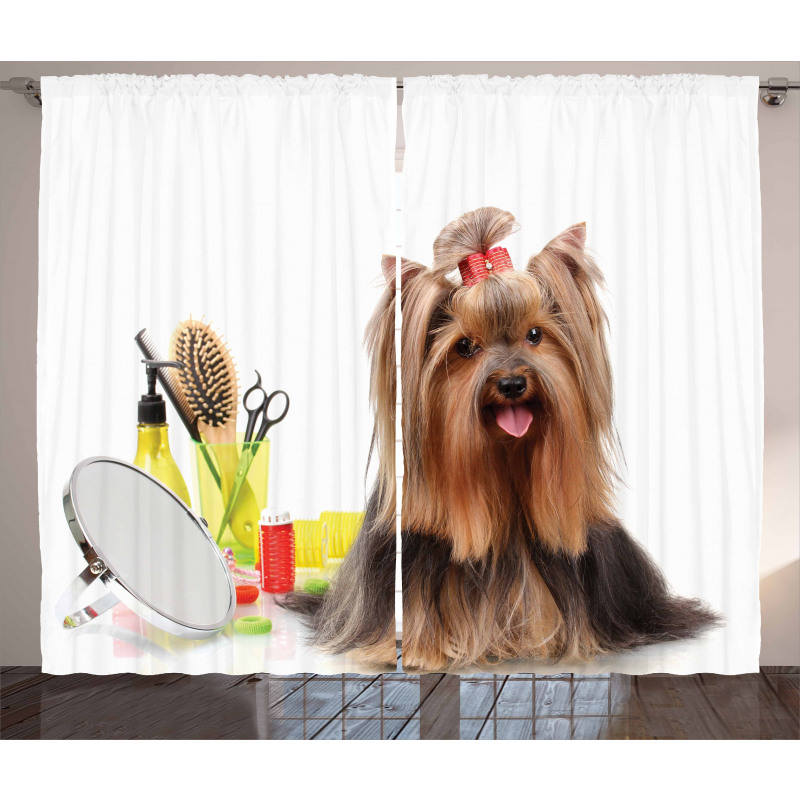 Hairstyle Puppy Curtain